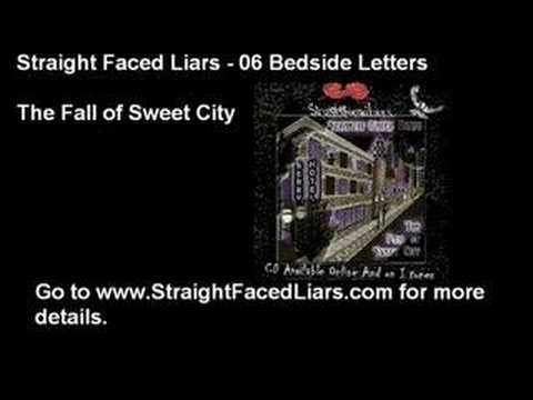 Straight Faced Liars - Bedside Letters