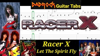 Let The Spirit Fly - Racer X - Guitar + Bass TABS Lesson 