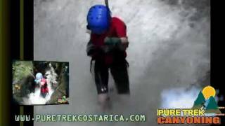 preview picture of video 'Pure Trek Canyoning Costa Rica'