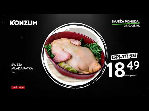 Akcija ponedjeljak - srijeda 21.10. – 23.10.