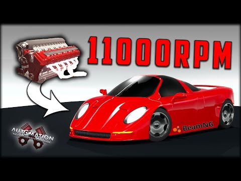 The Lightest Supercar EVER?! ~ Automation - BeamNG