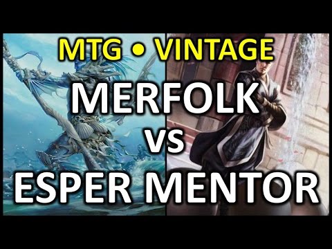 [2016-12-28] [VINTAGE] Merfolk vs Esper Mentor