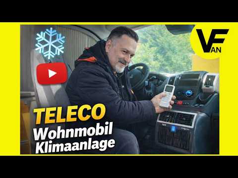 Prevent cold shock 🥶 in your tiny camper van | Pop-up roof for RV & TELECO Ultra Comfort