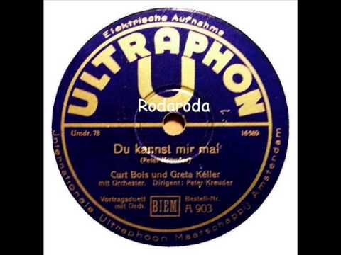 Du kannst mir mal   Curt Bois und Greta Keller mit Peter Kreuder