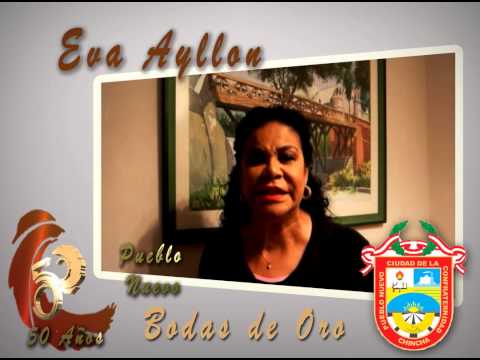 Saludo Eva Ayllon