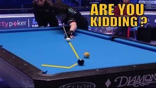ARE YOU KIDDING ME ? 9Ball US Open - Pro's missing shots (part 1)