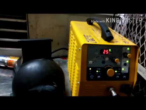 testing GYSMI 207 AC/DC Welding machine with flexible High frequency