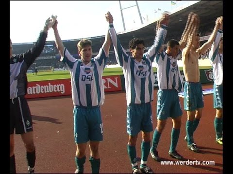 Stadionbilder: Werder Bremen - Hertha BSC 2001 *Werder TV Hünniger 2001