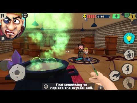 Scary Robber home clash _New updater ( new fun game video . Adroid/ios ) Gameplay Walkthrouh part 21