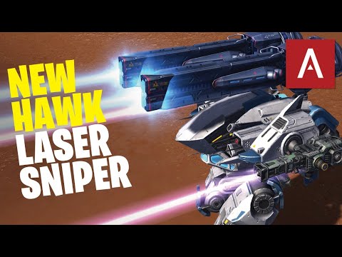 🔴 War Robots - NEW Hawk Long Range Sniper Setup WR Live Gameplay