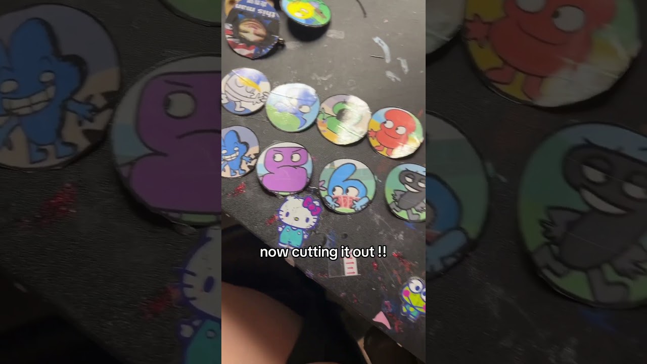 object show pins!!! #objectshow #osc #bfdi #ii