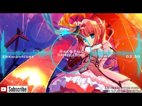 Nightcore - Rise & Fall (Krewella Remix) - Adventure Club