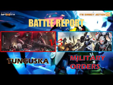 Infinity N4 | Battle Report | The Arsenal | 150 Points | Tunguska vs. Military Orders