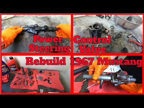 How to rebuild your power steering control valve - 1967 Ford Mustang