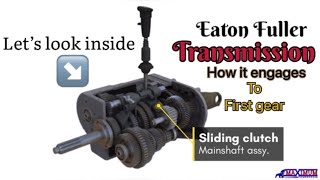 How shifting gears work inside a manual 10 speed eaton fuller transmission