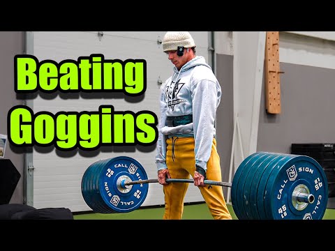 I’m going to beat David Goggins