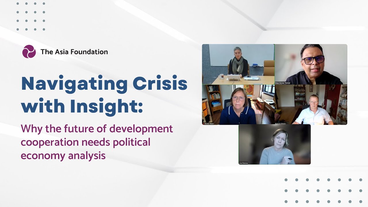 Navigating Crisis with Insight: Why the future of development cooperation needs a PEA approach