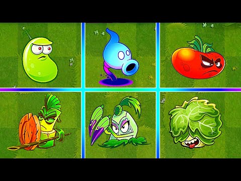 Random 6 Best Plants Laser_Fighter - Which Plants Will Win? - PvZ2 Plants vs Plants