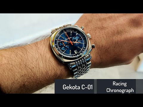 Gekota C-01 Racing Chronograph , Full review