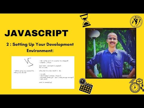 Javascript 2 Setting Up Your Development Environment