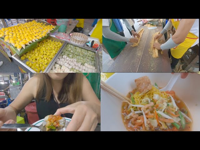 กินเที่ยวเยาวราชสาวไทยหนุ่มเยอรมัน เที่ยวกรุงเทพ | Essen in Chinatown Jauwarat Bangkok Thailand 2019