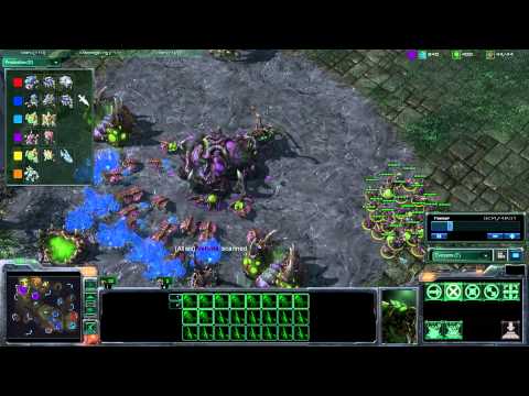 SC2: Close 3on3 on Typhon including base race - Part 1/3