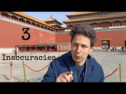 3 "Mistakes" in The Last Emperor