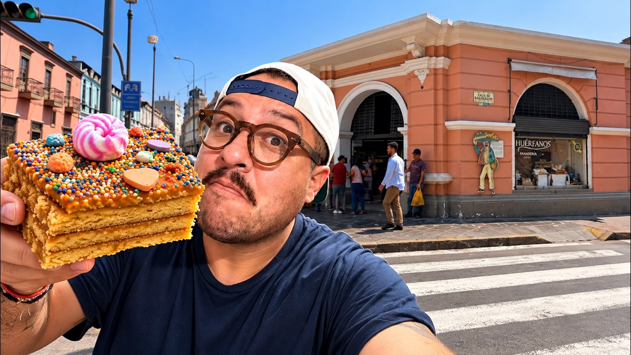 EL TURRÓN en la panadería MÁS ANTIGUA de Lima