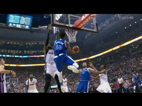 Raptors Highlights: DeRozan's Reverse Layup - April 7, 2017