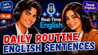 English Podcast – Daily Routine English Sentences