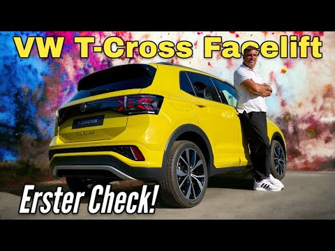 VW T-Cross 2024: Was kommt 2024 neu? Das Facelift im Check mit Sitzprobe | alle Informationen