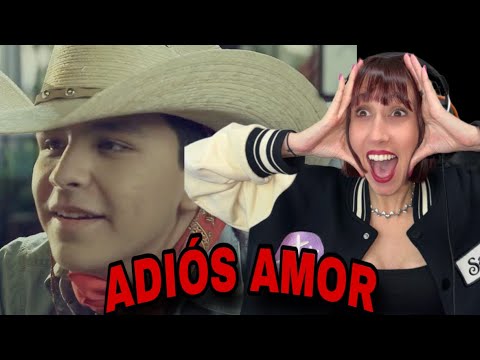 (REACCIÓN) Christian Nodal - Adiós Amor (Video Oficial)