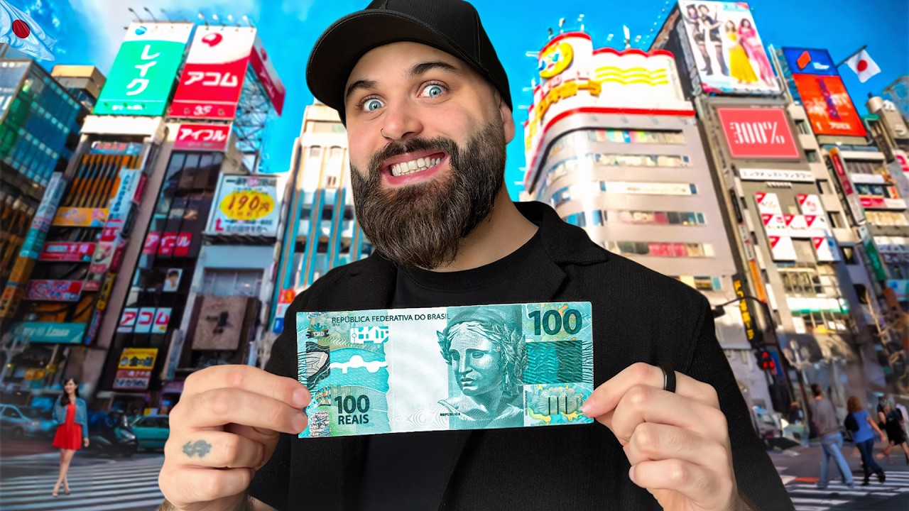O QUE R$100 COMPRA NO JAPÃO VOCÊ NÃO VAI ACREDITAR!