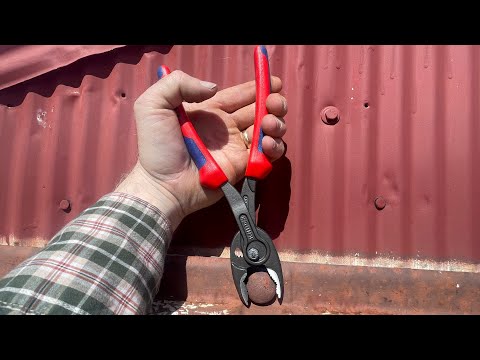 Dvigubo griebimo replės KNIPEX TwinGrip 8202200 video