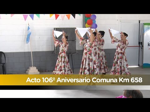 Acto 106 Aniversario Comuna Km 658. SOLTATE. 10 Septiembre 2022