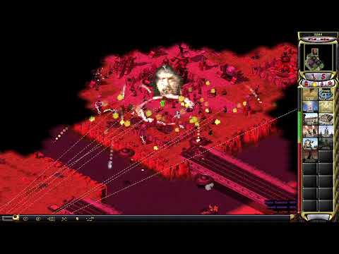 Red Alert 2 - Yuri's revenge: King of the hill 1 vs 7 brutal