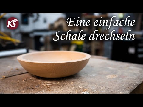Basic woodturning knowledge 4/11 - How to turn a simple bowl