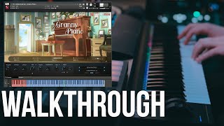 Video thumbnail for Walkthrough: Old Busted Granny Piano by Soundiron