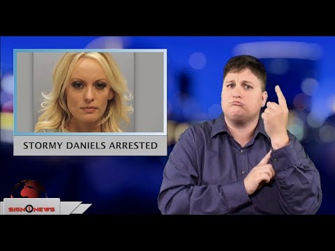 Stormy Daniels arrested (ASL - 7.12.18)