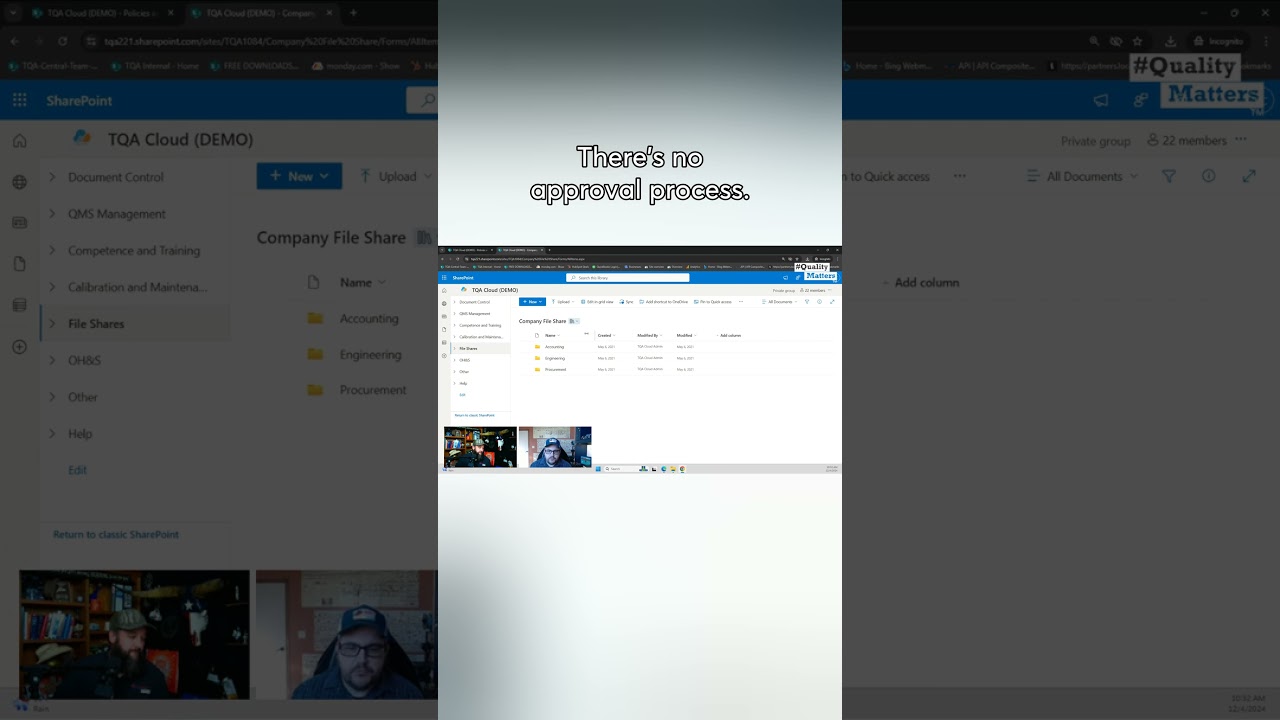 Streamlined Document Management  Eliminating Formal Check in Processes