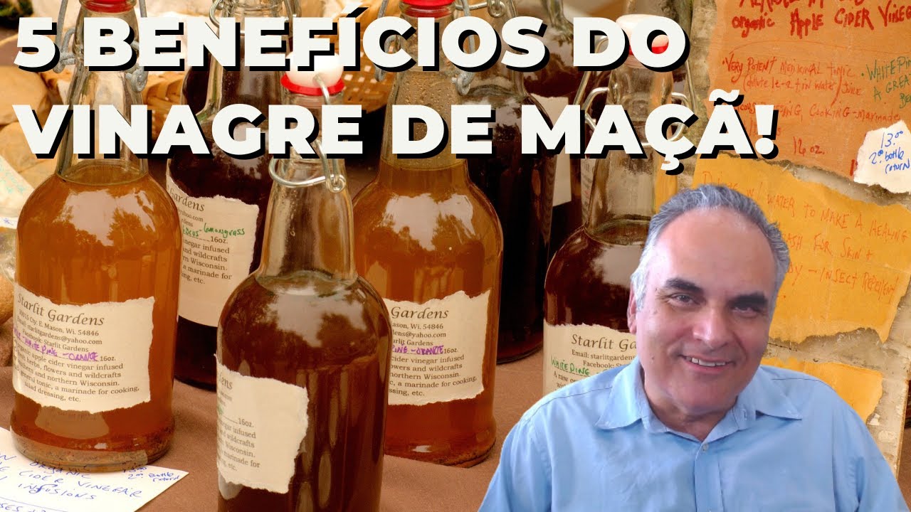 5 benefícios do vinagre de maçã! | Dr. Marco Menelau