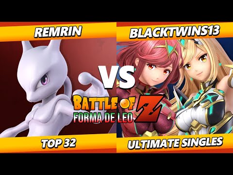 Battle of Z  - Remrin (Mewtwo, Wario, Toon Link) Vs. Blacktwins13 (Pyra Mythra) Smash Ultimate