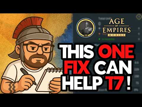 Can This One Restructure SOLVE The T8 Issue? Age of Empires Mobile Suggestion
