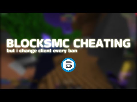 Exposed: BlocksMC cheater caught using worse client!