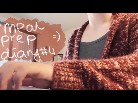 grad school meal prep diary #4: a filler episode:)