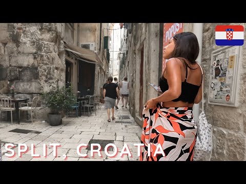 SPLIT - walking tour right after the rain