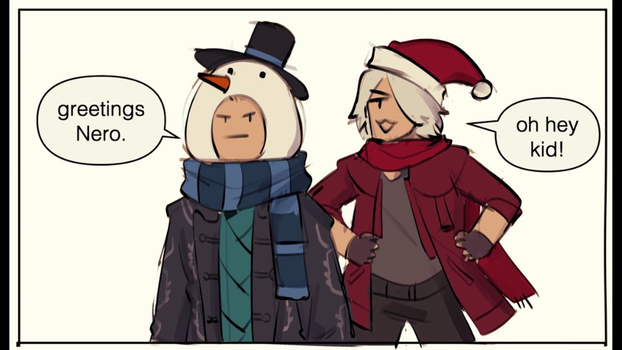 Snowman Vergil - a Devil May Cry Christmas