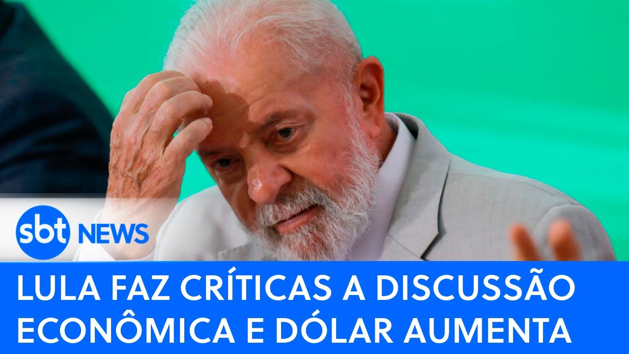 Lula faz críticas a discussão econômica e dólar aumenta