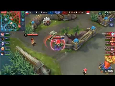 RRQ O2 VS DD PRO GAMING MATCH 1 SEMIFINAL MSC 2018   TUTURU PICK LESLEY