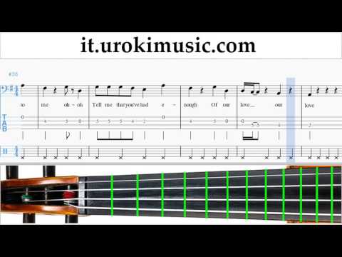 Lezioni di Violoncello Pink - Just Give Me A Reason Parte#2 Melodia Tutorial Spartito Imparare